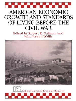cover image of American Economic Growth and Standards of Living before the Civil War